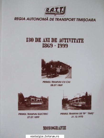 o istorie a din orasul timisoara in care se prezinta detaliat toate mijloacele de transport din
