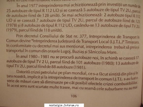 in carte se prezinta detaliat pe ani cate tramvaie, troleibuze sau autobuze au intrat in dotare sau